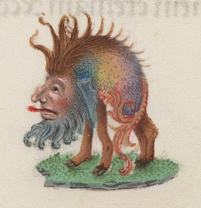 Medieval Art Creature